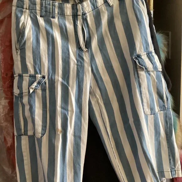 New Denim set, blue & white-size 10 - Picture 3 of 3